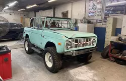 Ford Bronco salvage cars for sale: 1970 Ford Bronco 4X4