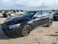 Salvage cars for sale at Houston, TX auction: 2016 Ford Taurus Police Interceptor