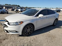 Ford salvage cars for sale: 2017 Ford Fusion SE