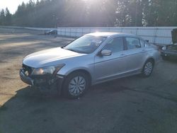 Salvage cars for sale at Arlington, WA auction: 2009 Honda Accord LX