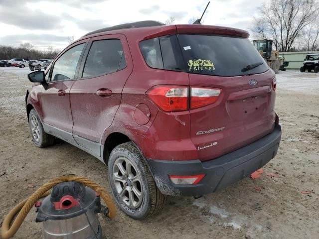 2020 Ford Ecosport SE