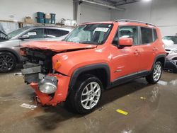 Jeep Renegade Latitude salvage cars for sale: 2019 Jeep Renegade Latitude