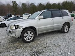 Salvage cars for sale from Copart Gainesville, GA: 2007 Toyota Highlander Hybrid