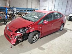 Vehiculos salvage en venta de Copart Woodhaven, MI: 2010 Toyota Prius