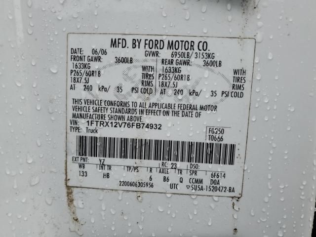 2006 Ford F150