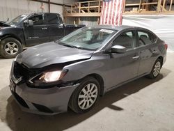 Salvage cars for sale at Sikeston, MO auction: 2017 Nissan Sentra S