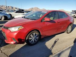 Salvage cars for sale at North Las Vegas, NV auction: 2014 Toyota Corolla L