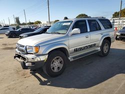 Salvage cars for sale at Miami, FL auction: 2002 Toyota 4runner SR5