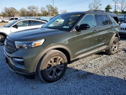 Salvage cars for sale at Riverview, FL auction: 2024 Ford Explorer XLT