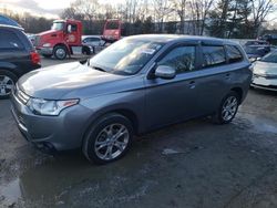 Vehiculos salvage en venta de Copart North Billerica, MA: 2014 Mitsubishi Outlander SE