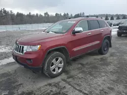 Salvage cars for sale at Windham, ME auction: 2012 Jeep Grand Cherokee Limited