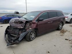 Salvage cars for sale at Wilmer, TX auction: 2013 Honda Odyssey EXL