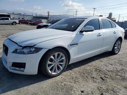 Salvage cars for sale at Sun Valley, CA auction: 2018 Jaguar XF Premium