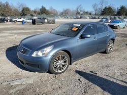 Salvage cars for sale at Madisonville, TN auction: 2007 Infiniti G35