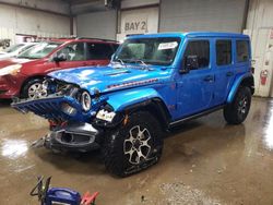 Jeep Wrangler salvage cars for sale: 2021 Jeep Wrangler Unlimited Rubicon