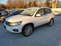 Salvage cars for sale at North Billerica, MA auction: 2016 Volkswagen Tiguan S