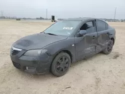 Salvage cars for sale at New Braunfels, TX auction: 2008 Mazda 3 I