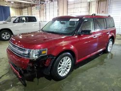 Salvage cars for sale at Woodhaven, MI auction: 2016 Ford Flex SEL