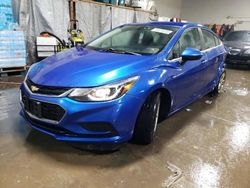 Salvage cars for sale at Elgin, IL auction: 2016 Chevrolet Cruze LT