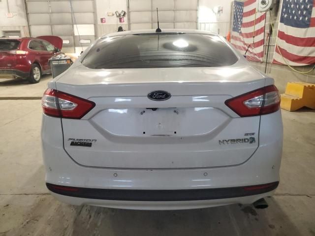 2013 Ford Fusion SE Hybrid