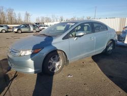 Honda salvage cars for sale: 2012 Honda Civic Hybrid