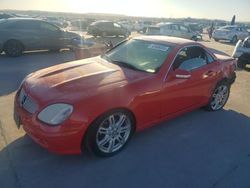 Mercedes-Benz salvage cars for sale: 2004 Mercedes-Benz SLK 230 Kompressor