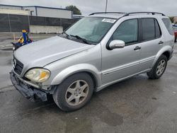 Salvage cars for sale from Copart Orlando, FL: 2003 Mercedes-Benz ML 320