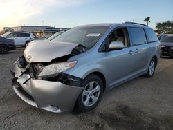 Toyota Sienna le salvage cars for sale: 2014 Toyota Sienna LE