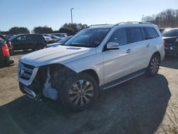 Salvage cars for sale at East Granby, CT auction: 2017 Mercedes-Benz GLS 450 4matic