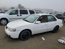 Toyota Corolla salvage cars for sale: 2001 Toyota Corolla CE