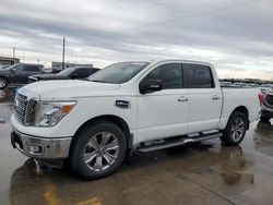 Nissan Titan sv salvage cars for sale: 2017 Nissan Titan SV