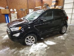 Salvage cars for sale at Ebensburg, PA auction: 2018 Ford Ecosport SE