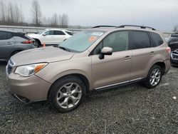 Subaru salvage cars for sale: 2015 Subaru Forester 2.5I Touring