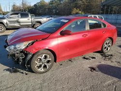 2021 KIA Forte FE en venta en Savannah, GA