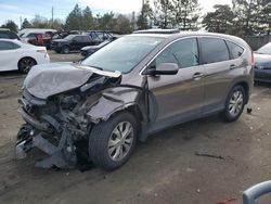 Salvage cars for sale at Denver, CO auction: 2014 Honda CR-V EX