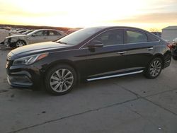 Salvage cars for sale at Grand Prairie, TX auction: 2016 Hyundai Sonata Sport