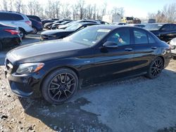 Salvage cars for sale at Baltimore, MD auction: 2017 Mercedes-Benz C 43 4matic AMG