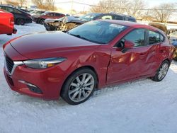 Salvage cars for sale at Moraine, OH auction: 2017 Mazda 3 Grand Touring