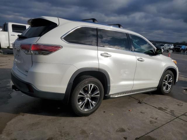 2016 Toyota Highlander XLE