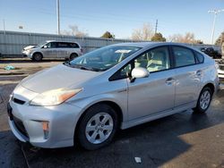 Salvage cars for sale at Littleton, CO auction: 2012 Toyota Prius