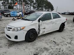 Salvage cars for sale at Loganville, GA auction: 2012 Toyota Corolla Base