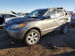 Salvage cars for sale at Brighton, CO auction: 2009 Hyundai Santa FE SE