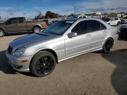 Mercedes-Benz salvage cars for sale: 2002 Mercedes-Benz C 32 AMG Kompressor