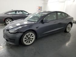 2022 Tesla Model 3 en venta en Assonet, MA