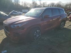 Salvage cars for sale at Waldorf, MD auction: 2020 Toyota Highlander Hybrid XLE