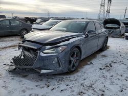 Genesis salvage cars for sale: 2021 Genesis G70 Prestige