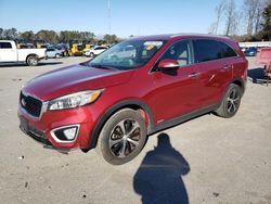 Salvage cars for sale at Dunn, NC auction: 2017 KIA Sorento EX