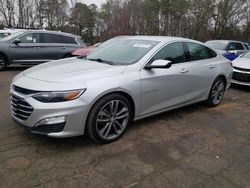 Salvage cars for sale at Austell, GA auction: 2022 Chevrolet Malibu LT