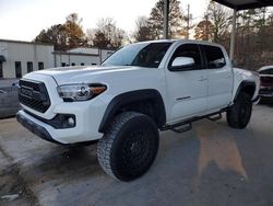 Toyota Tacoma Double cab salvage cars for sale: 2017 Toyota Tacoma Double Cab