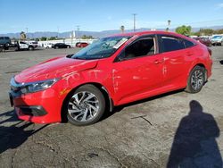 Salvage cars for sale at Colton, CA auction: 2016 Honda Civic LX